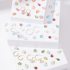 Light Amethyst Hoop Earring Charm, Charms & Pendants, $ 4.90, A Moment Of Now™