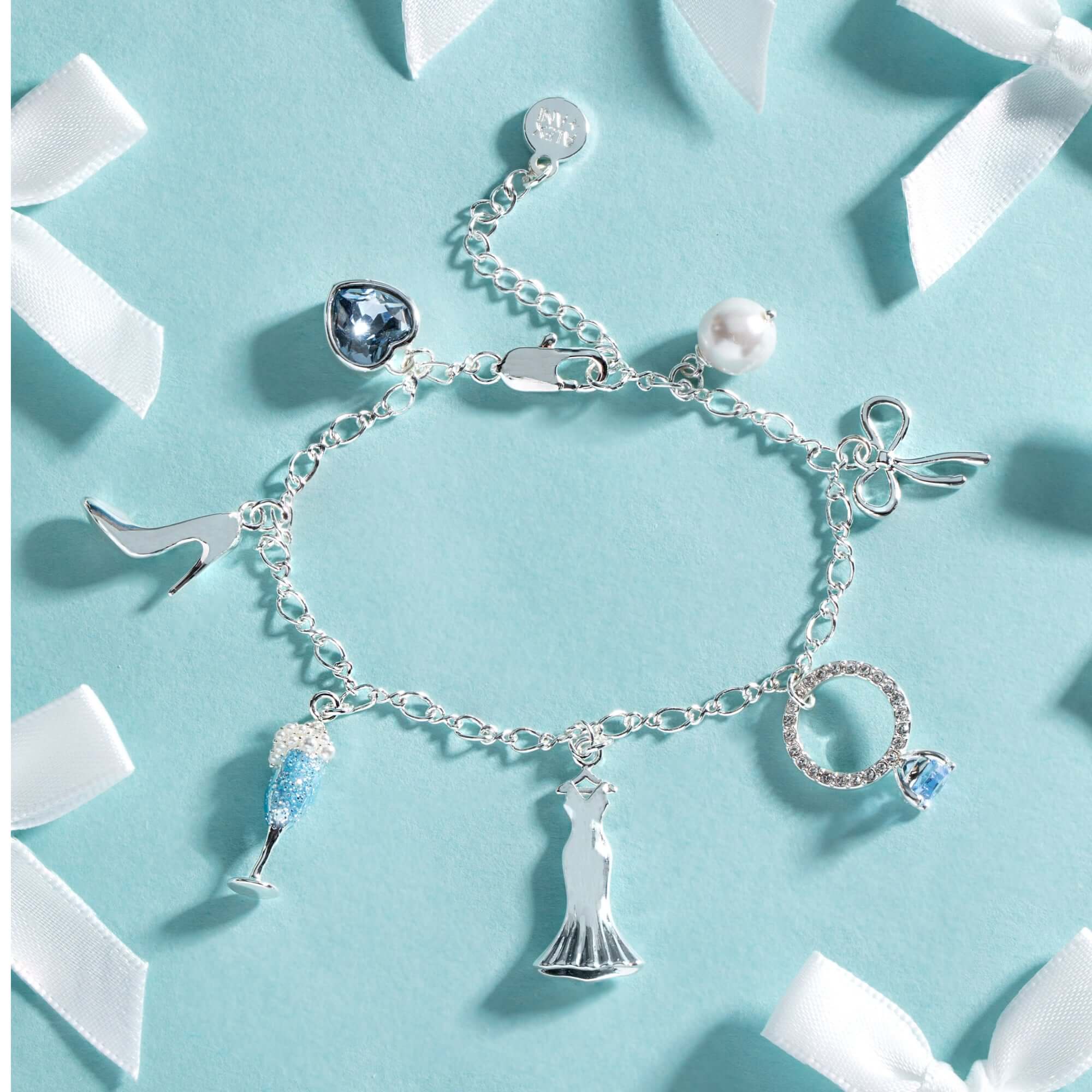 Bridal Multi-Charm Bracelet, Bracelets, $ 48.00, A Moment Of Now™