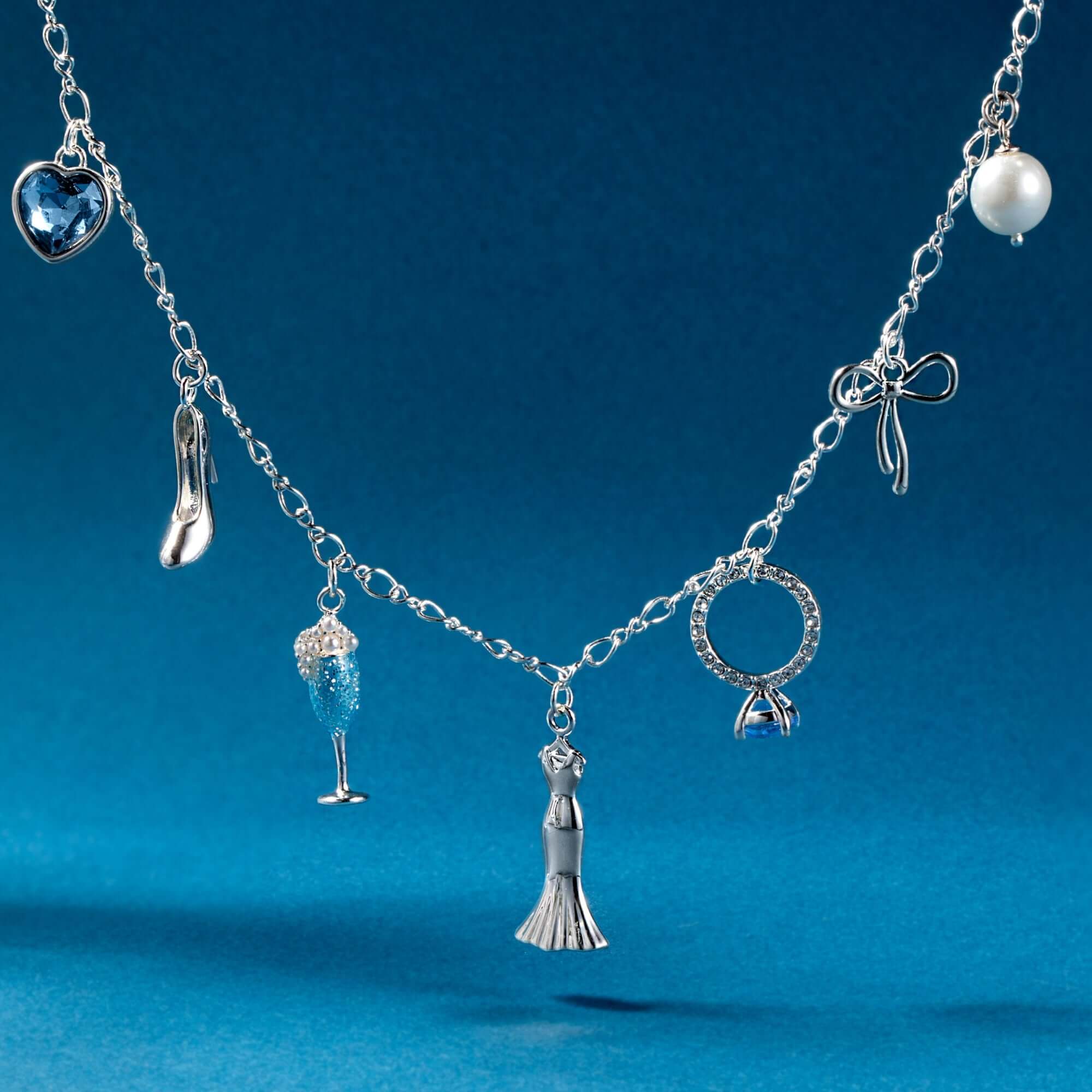 Bridal Multi-Charm Necklace, Necklaces, $ 68.00, A Moment Of Now™