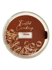 Frosted Cranberry 7.5 oz Wooden Wick Candle