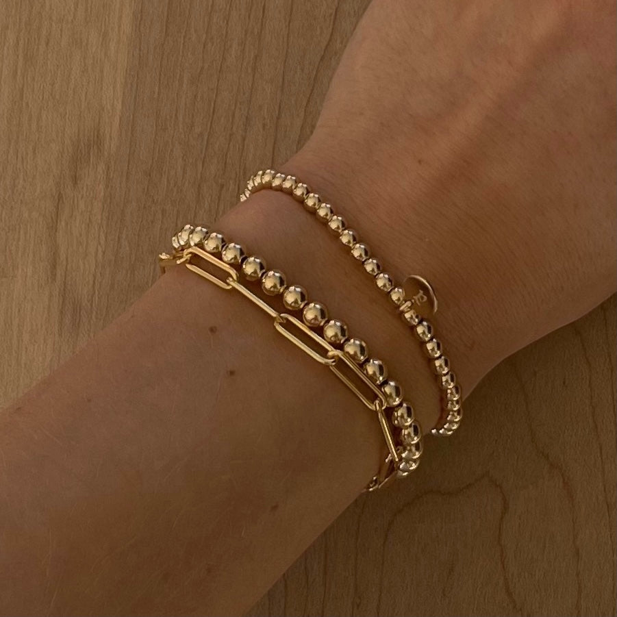 Chunky Paperclip Bracelet | 14K Gold Filled Chain, Bracelets, $ 82.00, A Moment Of Now™