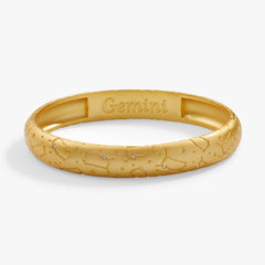 Gemini Zodiac Hinge Bangle, Bracelets, $ 15.90, A Moment Of Now™
