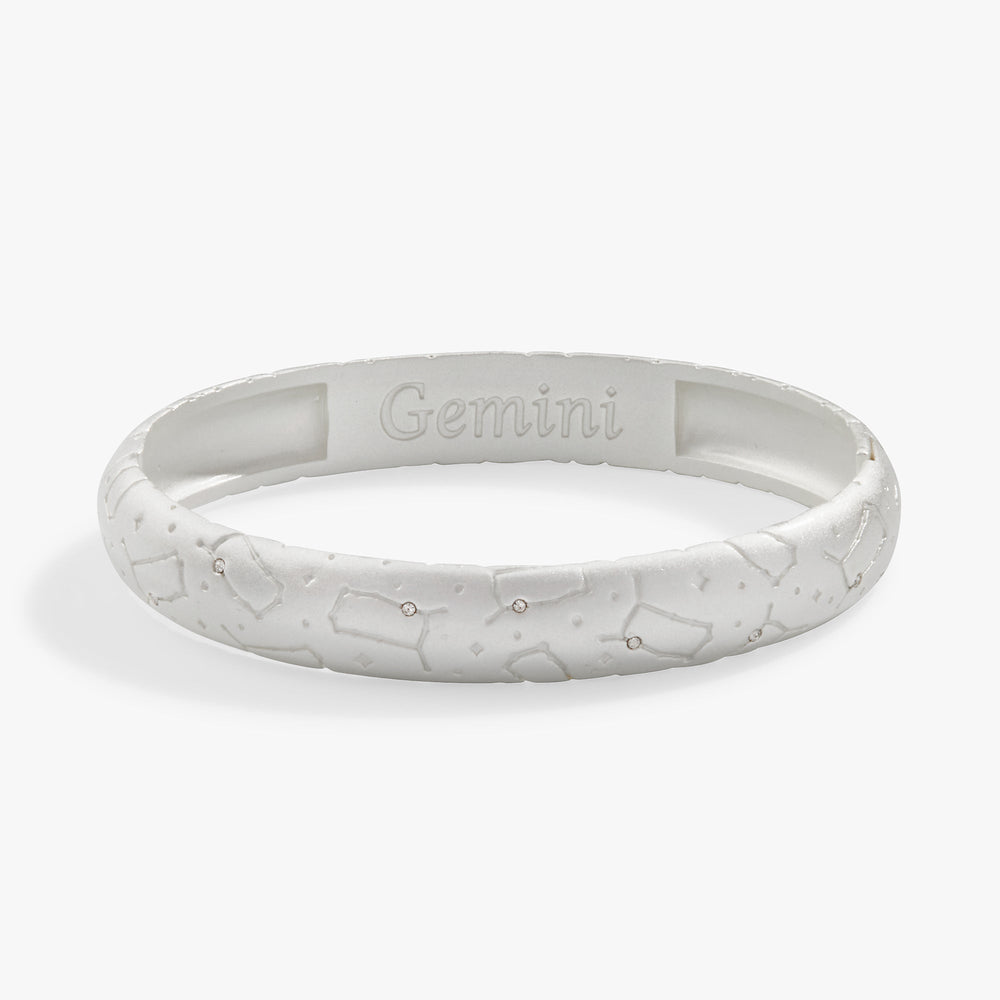 Gemini Zodiac Hinge Bangle, Bracelets, $ 15.90, A Moment Of Now™