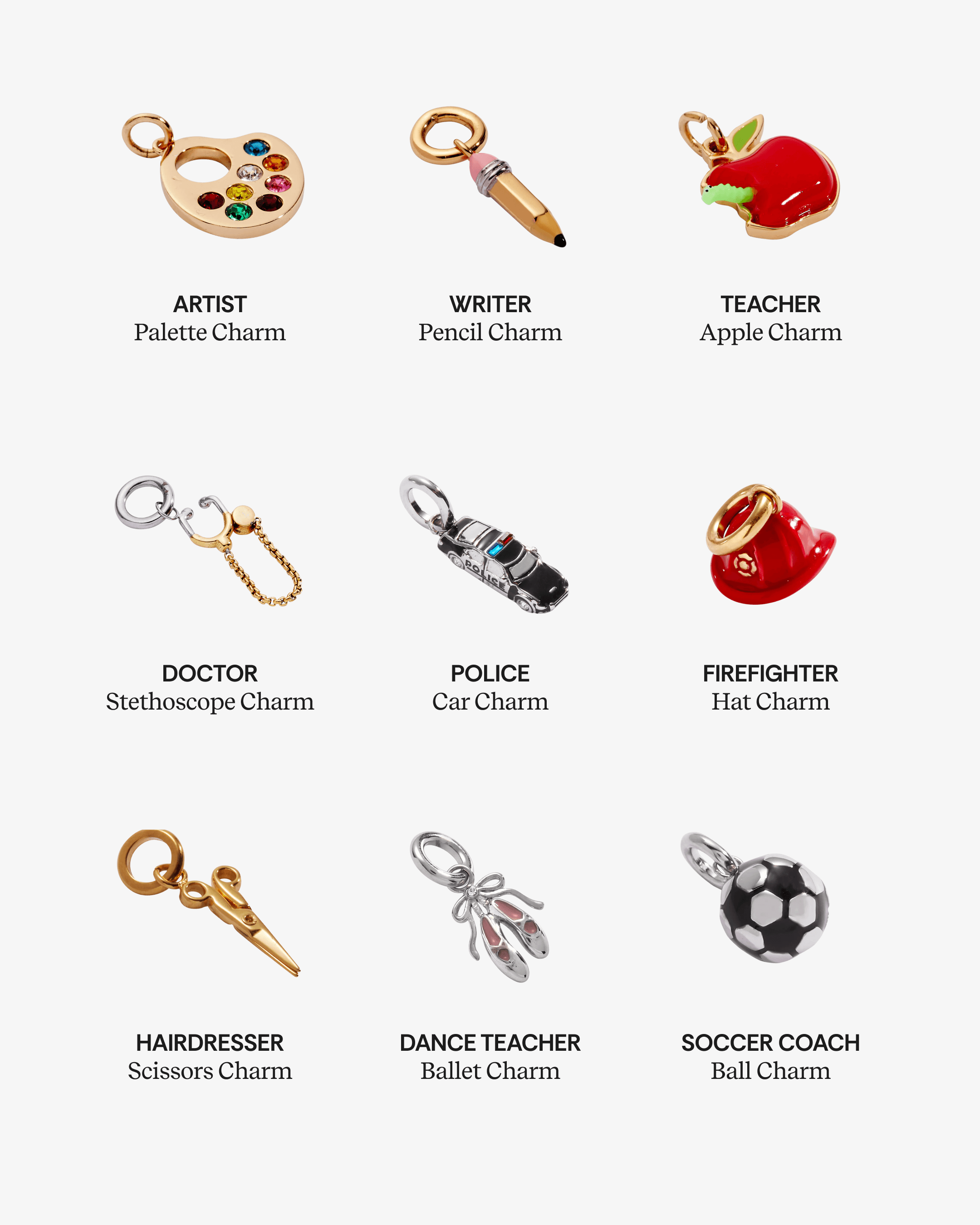 Soccer Ball Interchangeable Charm, Charms & Pendants, $ 18.00, A Moment Of Now™