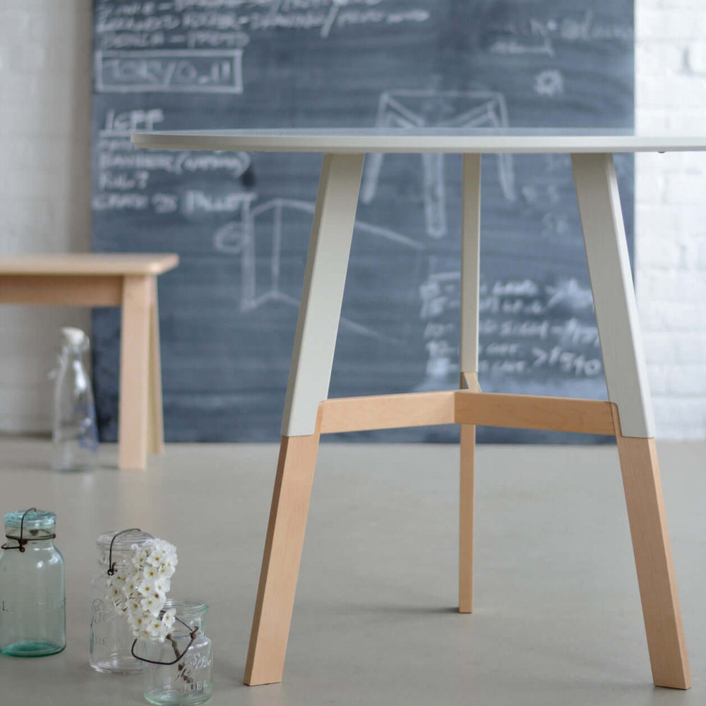 Half Nelson Café Table - Modern & Handcrafted Design, Tables, $ 950.00, A Moment Of Now™