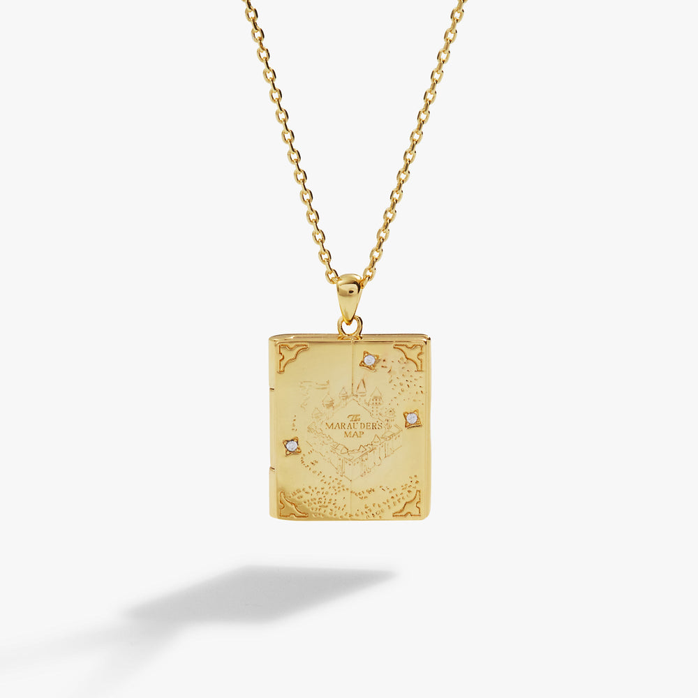 Harry Potter™ Mischief Managed Locket Necklace, Necklaces, $ 48.00, A Moment Of Now™