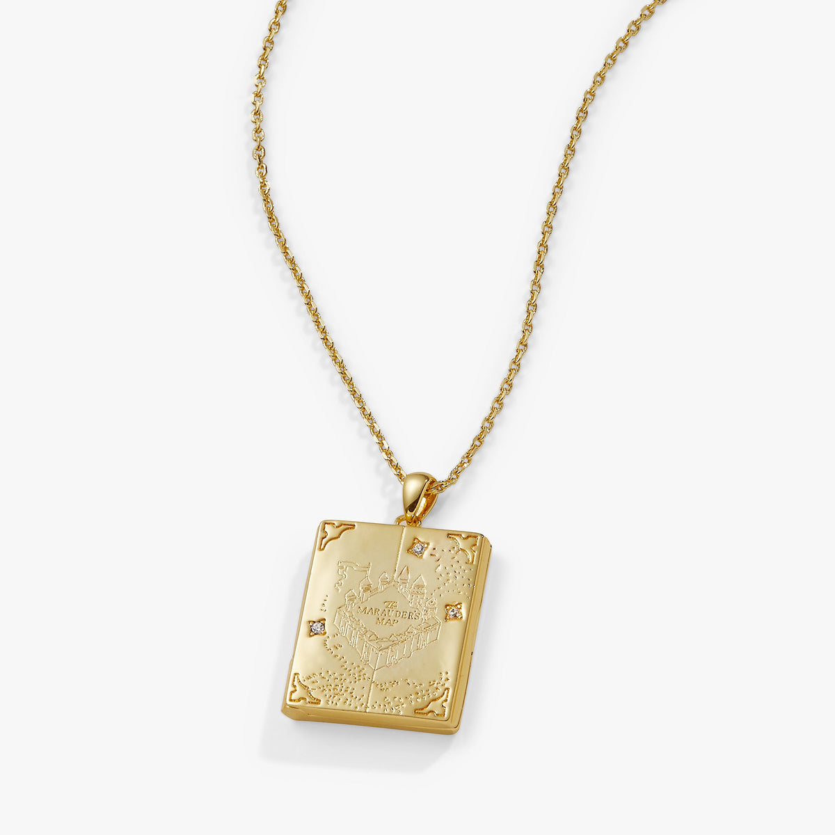Harry Potter™ Mischief Managed Locket Necklace, Necklaces, $ 48.00, A Moment Of Now™