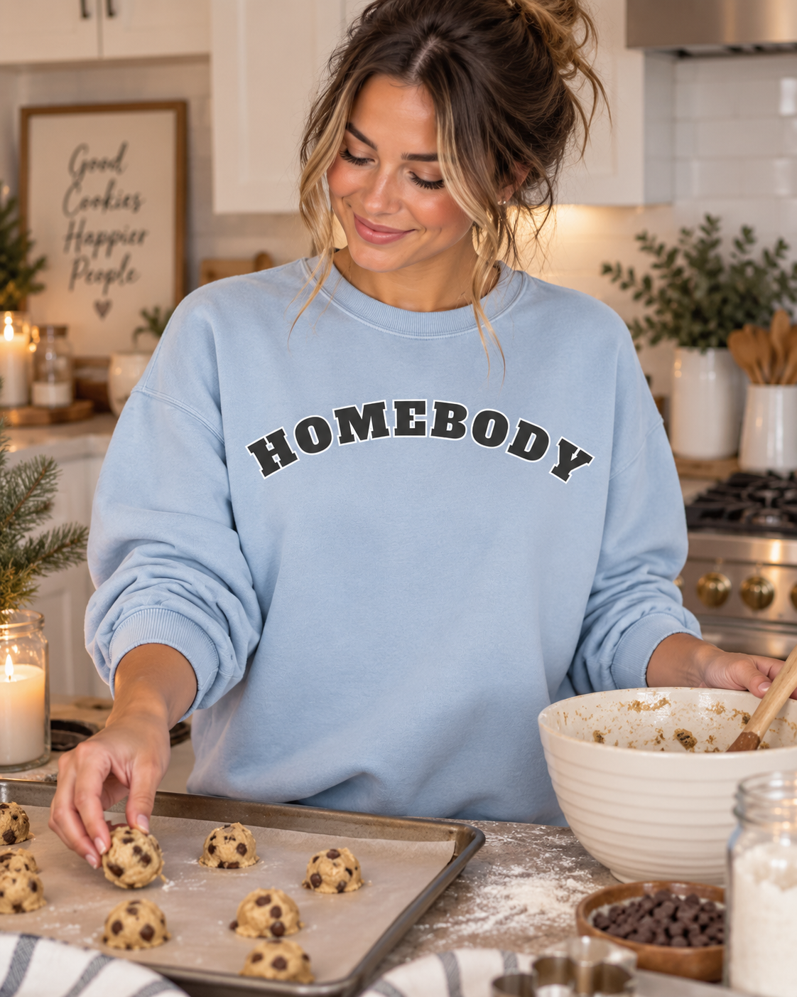 Homebody cozy garment-dyed sweatshirt product photo 7