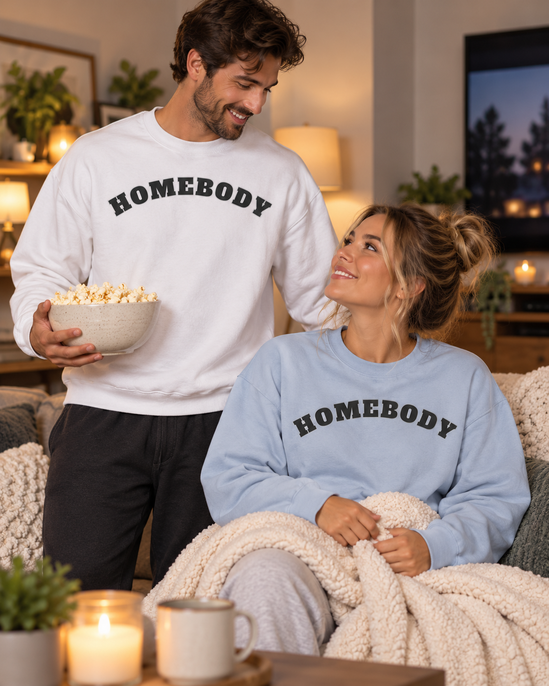 Homebody Sweatshirt — Comfort Colors® Garment-Dyed Cozy Crewneck