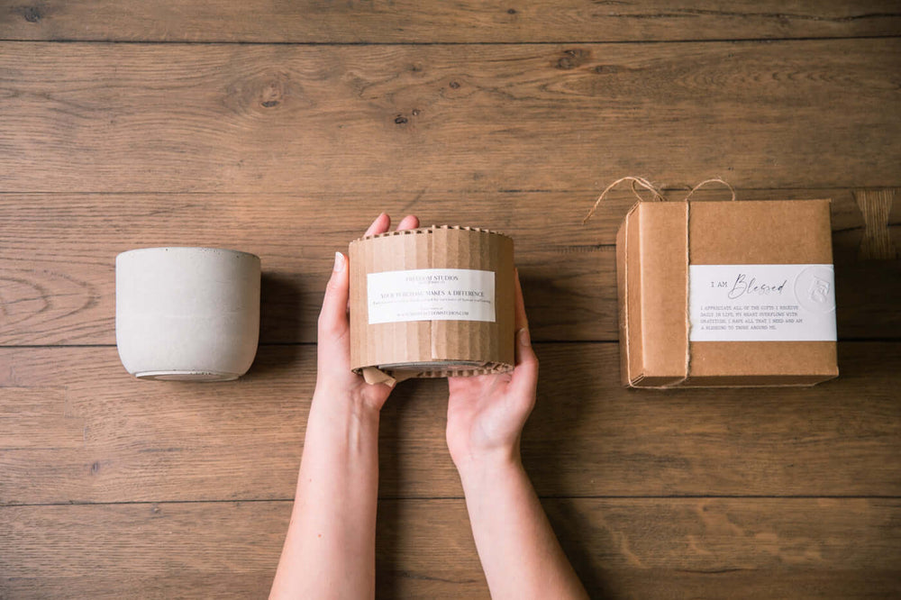 I AM Thankful 22 oz Concrete Candle - Fall Scented Comfort, , $ 42.00, A Moment Of Now™