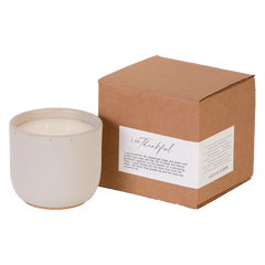 I AM Thankful 22 oz Concrete Candle - Fall Scented Comfort, , $ 42.00, A Moment Of Now™