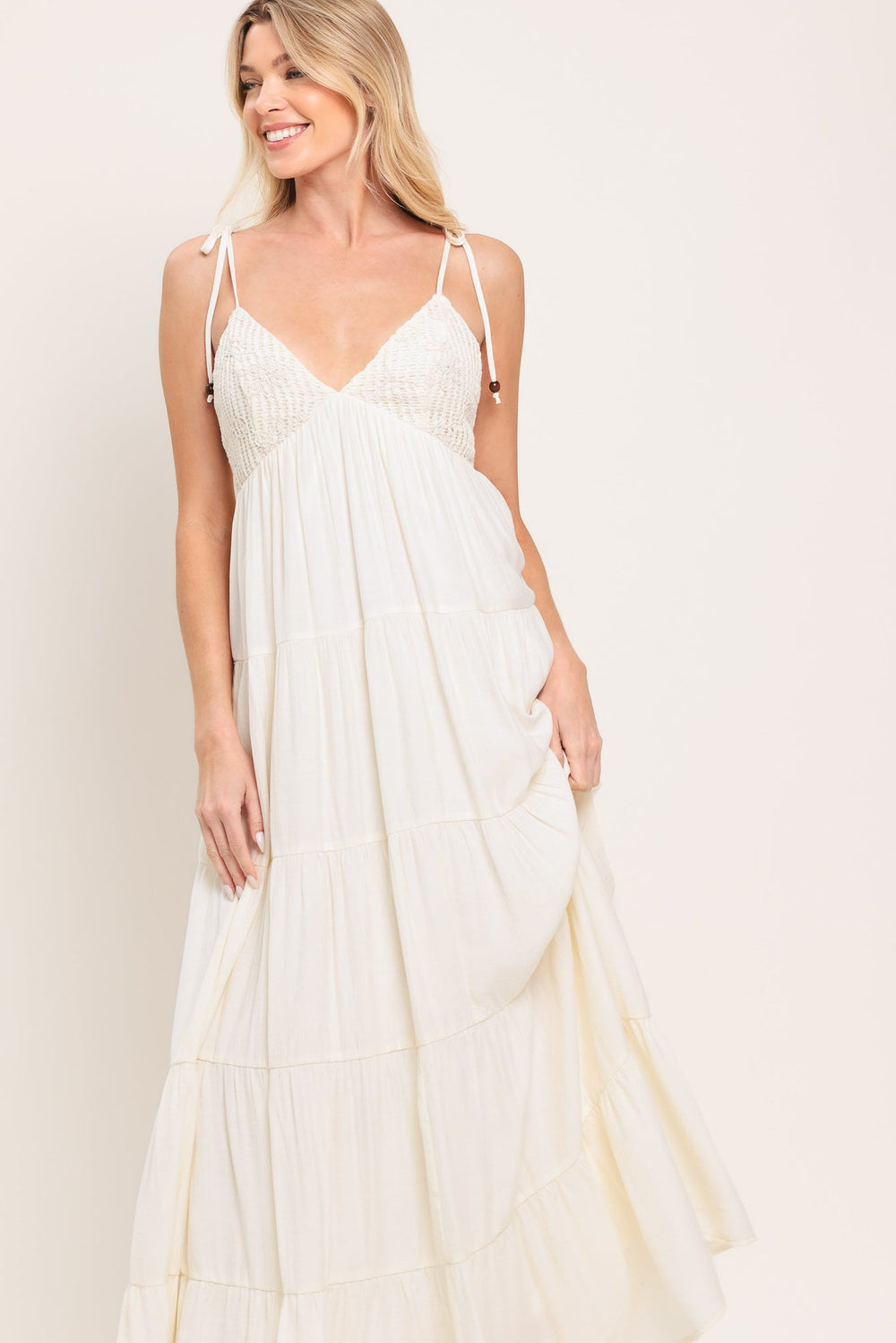 Azure Reverie Woven Maxi Dress, DRESSES, $ 80.00, A Moment Of Now™