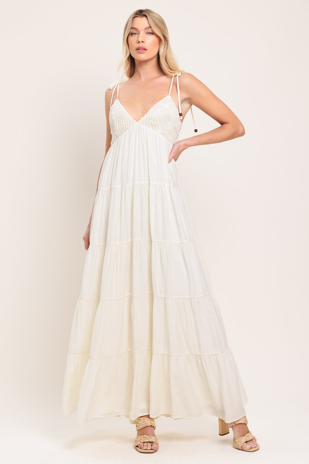 Azure Reverie Woven Maxi Dress, DRESSES, $ 80.00, A Moment Of Now™