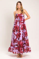 Love Blossom Woven Ankle Dress