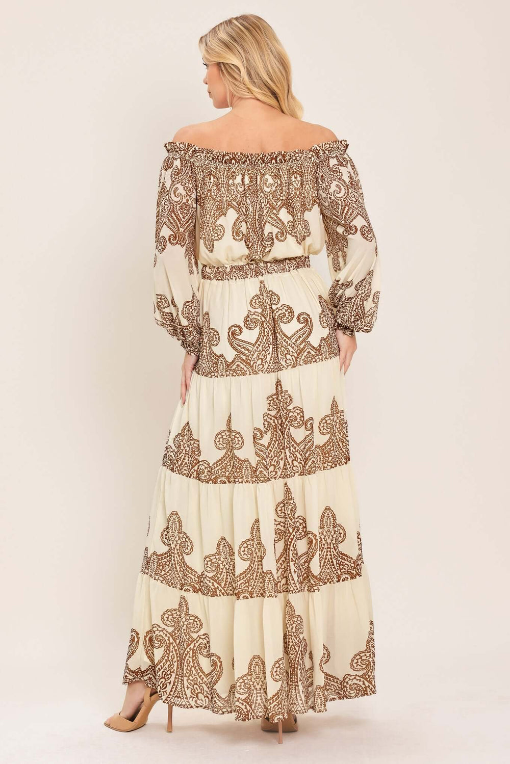 Bella Terra Woven Maxi Dress | Boutique In USA, DRESSES, $ 90.00, A Moment Of Now™