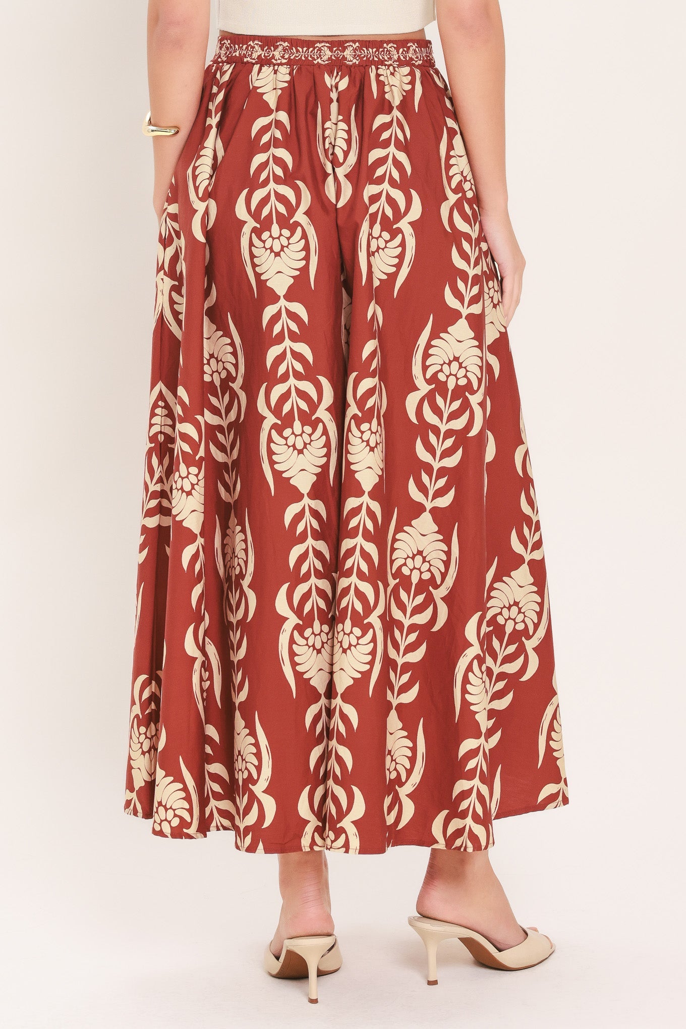 Waikiki Sunset Woven Ankle Shirt | Boutique In USA, SKIRTS, $ 72.00, A Moment Of Now™