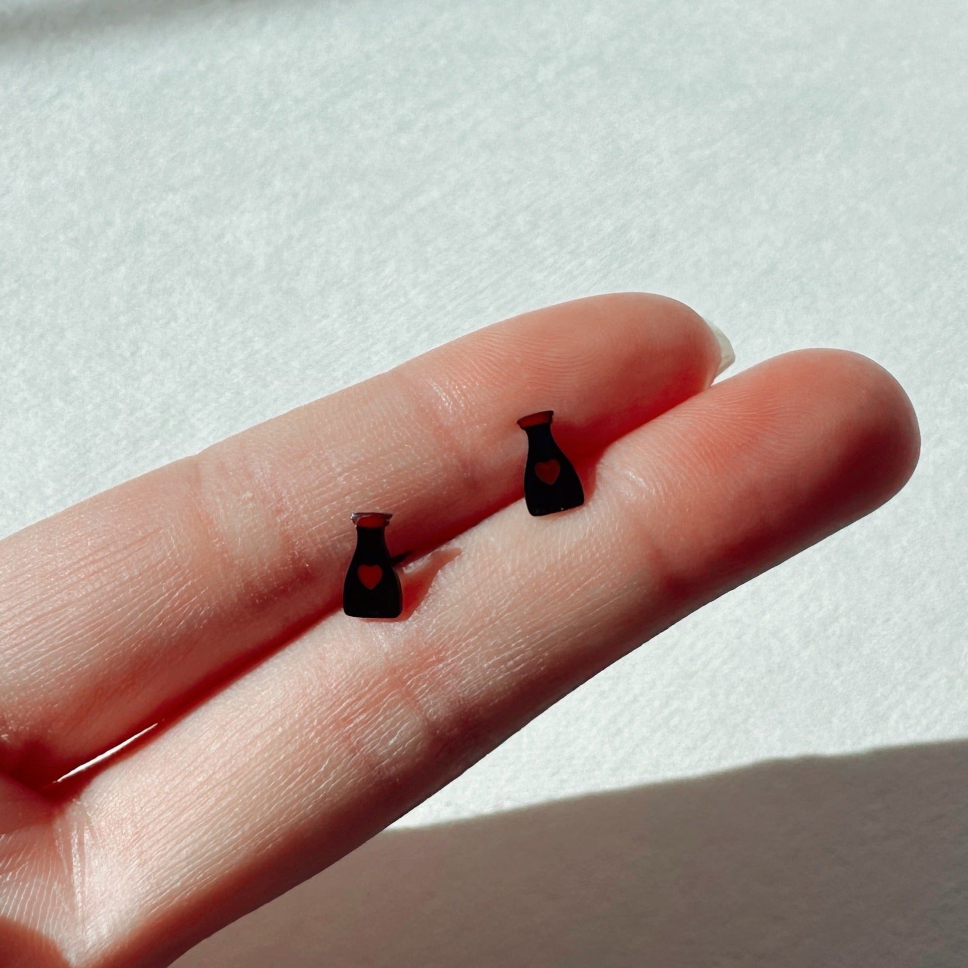 Asian Takeout Earring Set - Hypoallergenic Tiny Studs Gift Set