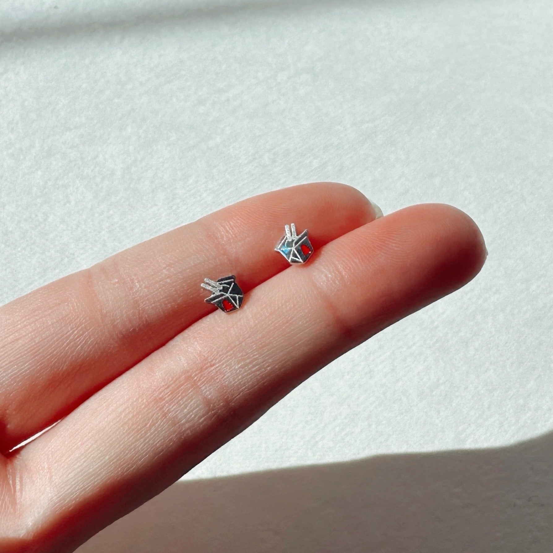 Asian Takeout Earring Set - Hypoallergenic Tiny Studs Gift Set