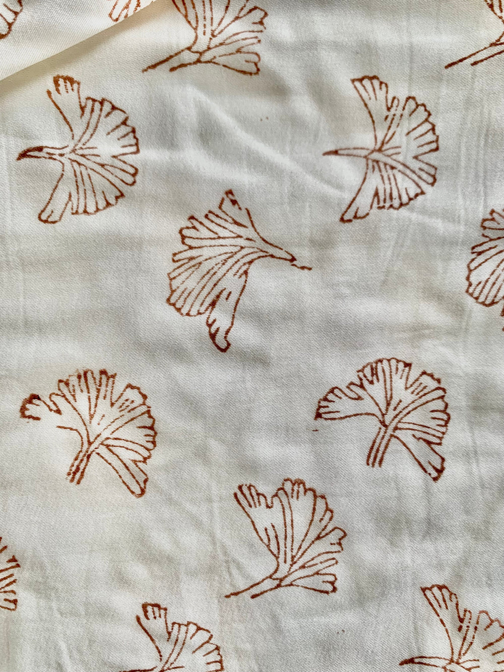 Ginkgo Leaf Maxi Wrap Dress in White + Copper | Boutique In USA, Dresses, $ 180.00, A Moment Of Now™