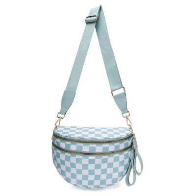 The Avril | Checkered Sling Crossbody Bag | Boutique In USA, , $ 52.00, A Moment Of Now™