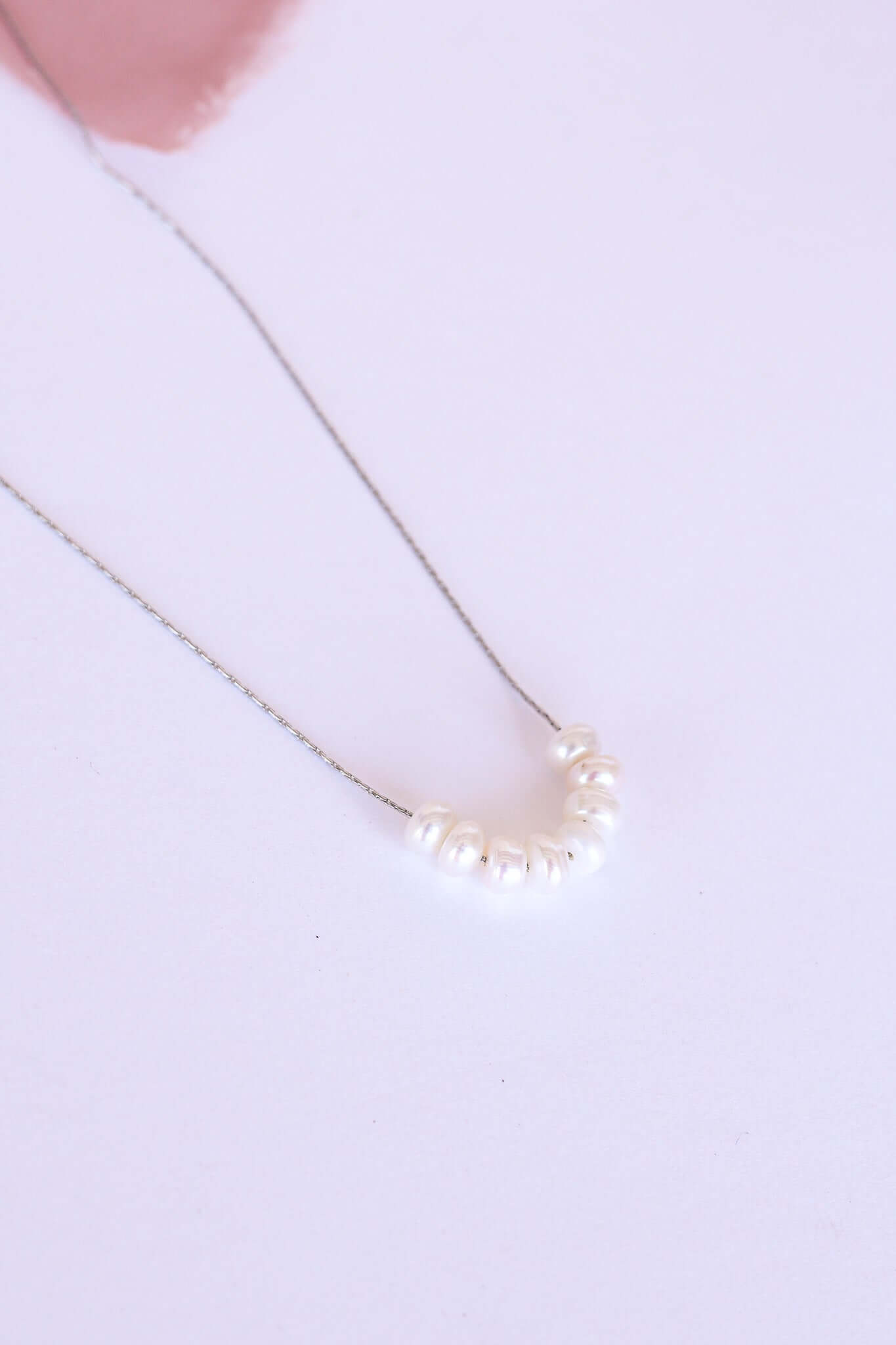 Pirouette Fresh Pearl Dainty Necklace