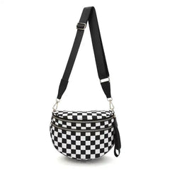 The Avril | Checkered Sling Crossbody Bag | Boutique In USA, , $ 52.00, A Moment Of Now™