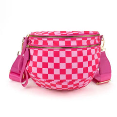 The Avril | Checkered Sling Crossbody Bag | Boutique In USA, , $ 52.00, A Moment Of Now™