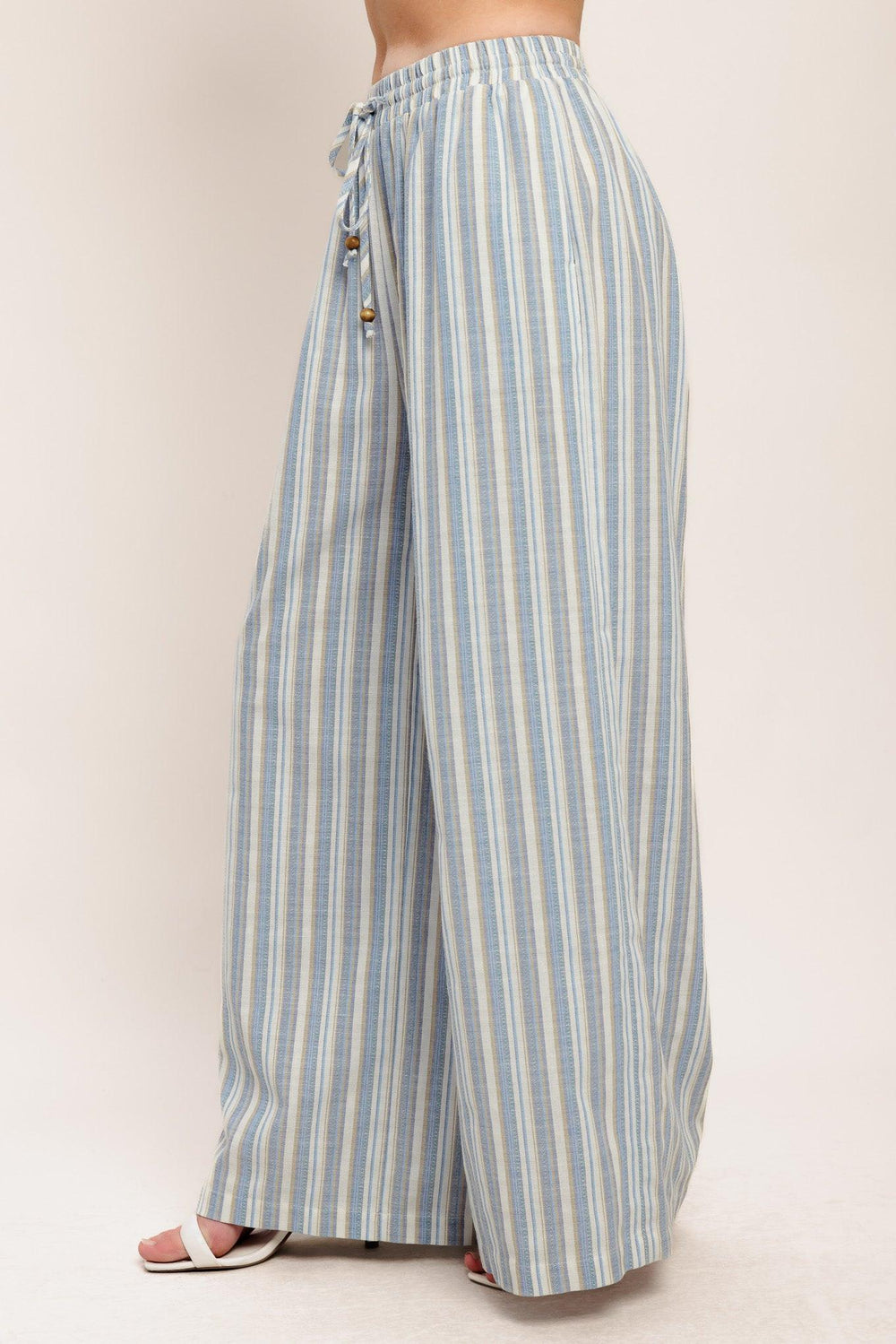 Coastal Day Strip Woven Pants, PANTS, $ 64.00, A Moment Of Now™