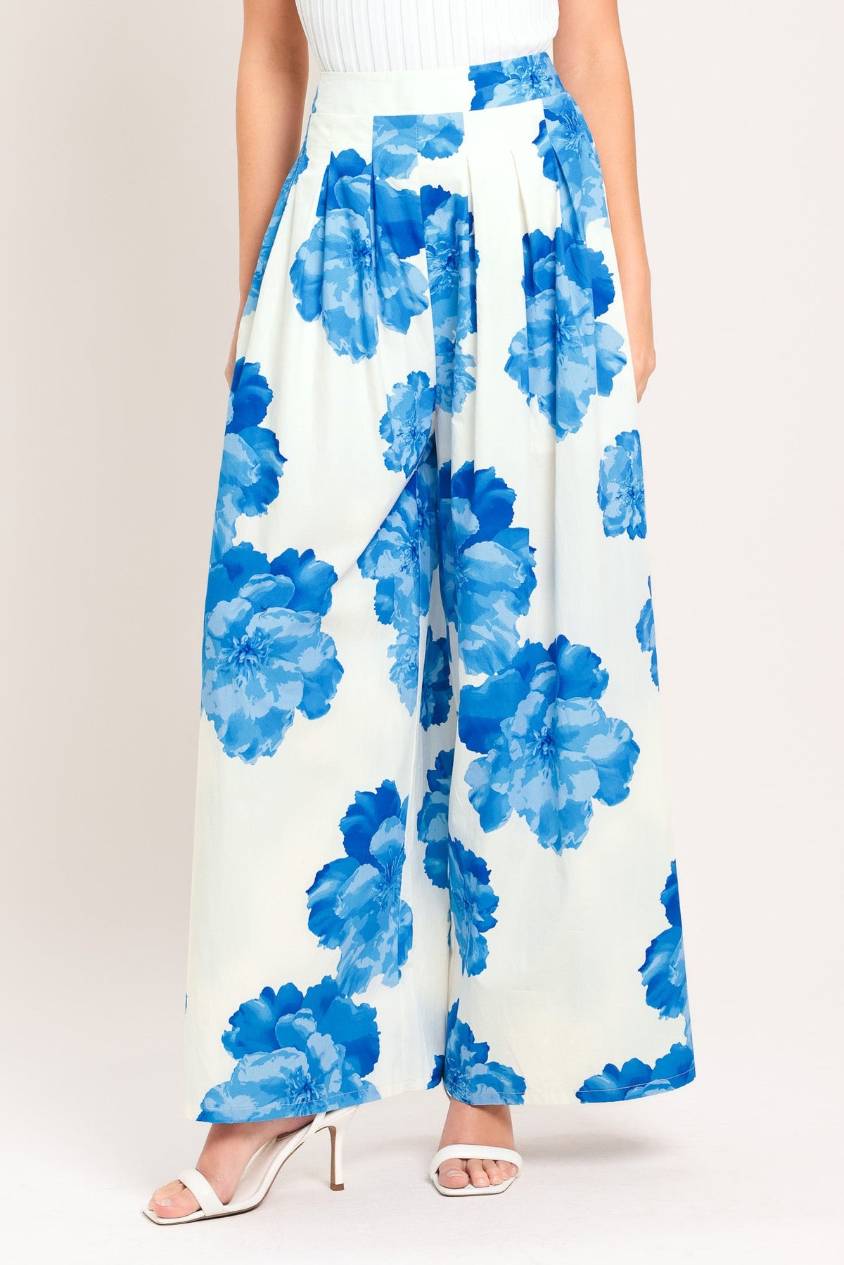 TROPIC BLUE WOVEN PANTS, PANTS, $ 68.00, A Moment Of Now™