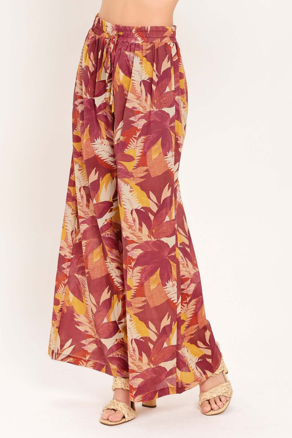 Resort Dream Palazzo Woven Wide Leg Pants | Boutique In USA, PANTS, $ 70.00, A Moment Of Now™