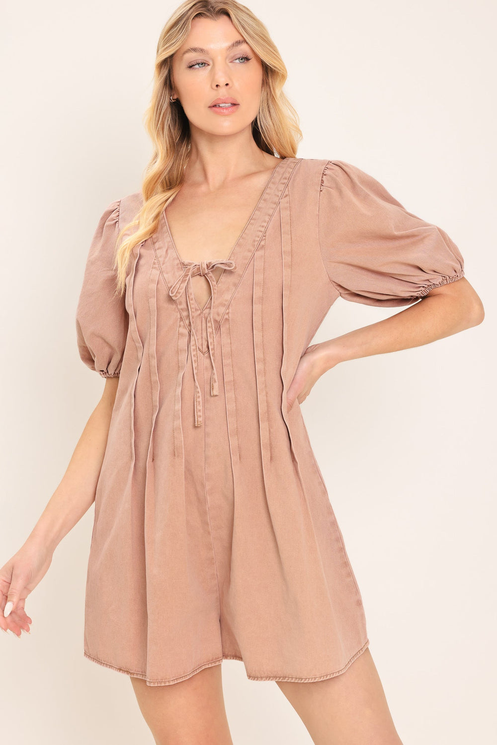English Countryside Woven Romper | Boutique In USA, Rompers, $ 82.00, A Moment Of Now™