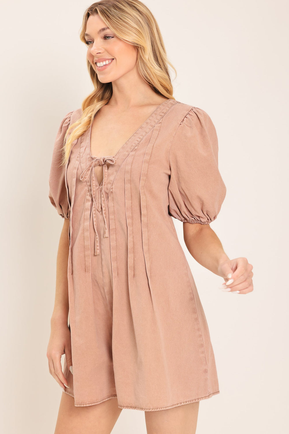 English Countryside Woven Romper | Boutique In USA, Rompers, $ 82.00, A Moment Of Now™