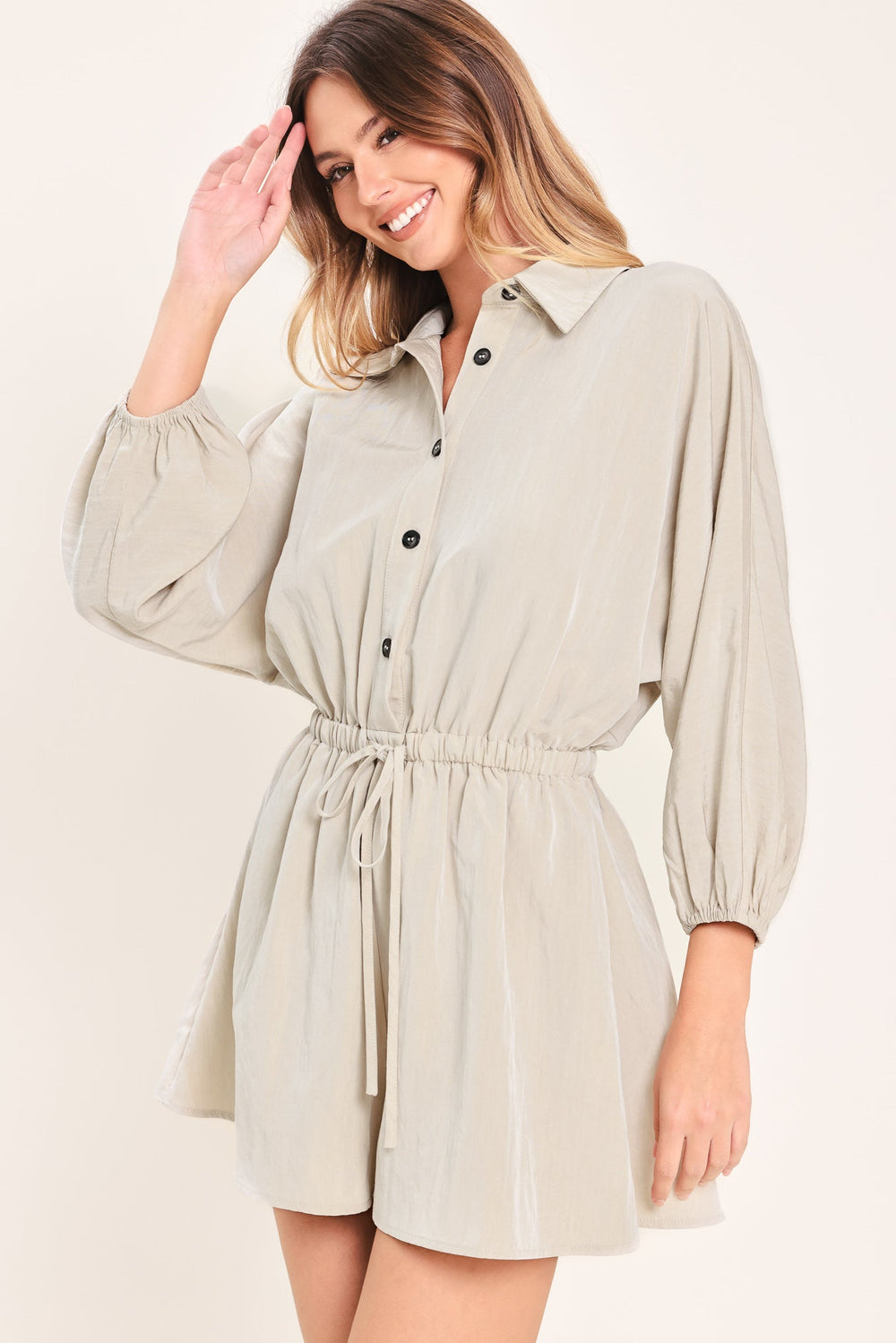 Resort Ready Woven Romper | Boutique In USA, ROMPER, $ 76.00, A Moment Of Now™