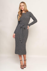 Be Good To Me Sweater Midi Dress