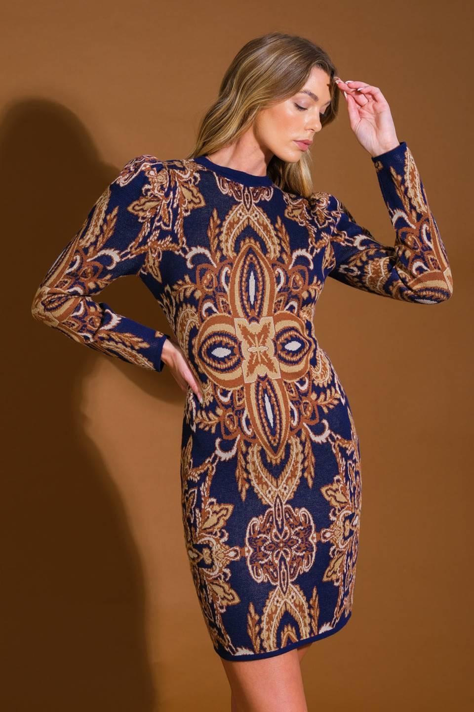 Stories Of Mine Sweater Mini Dress