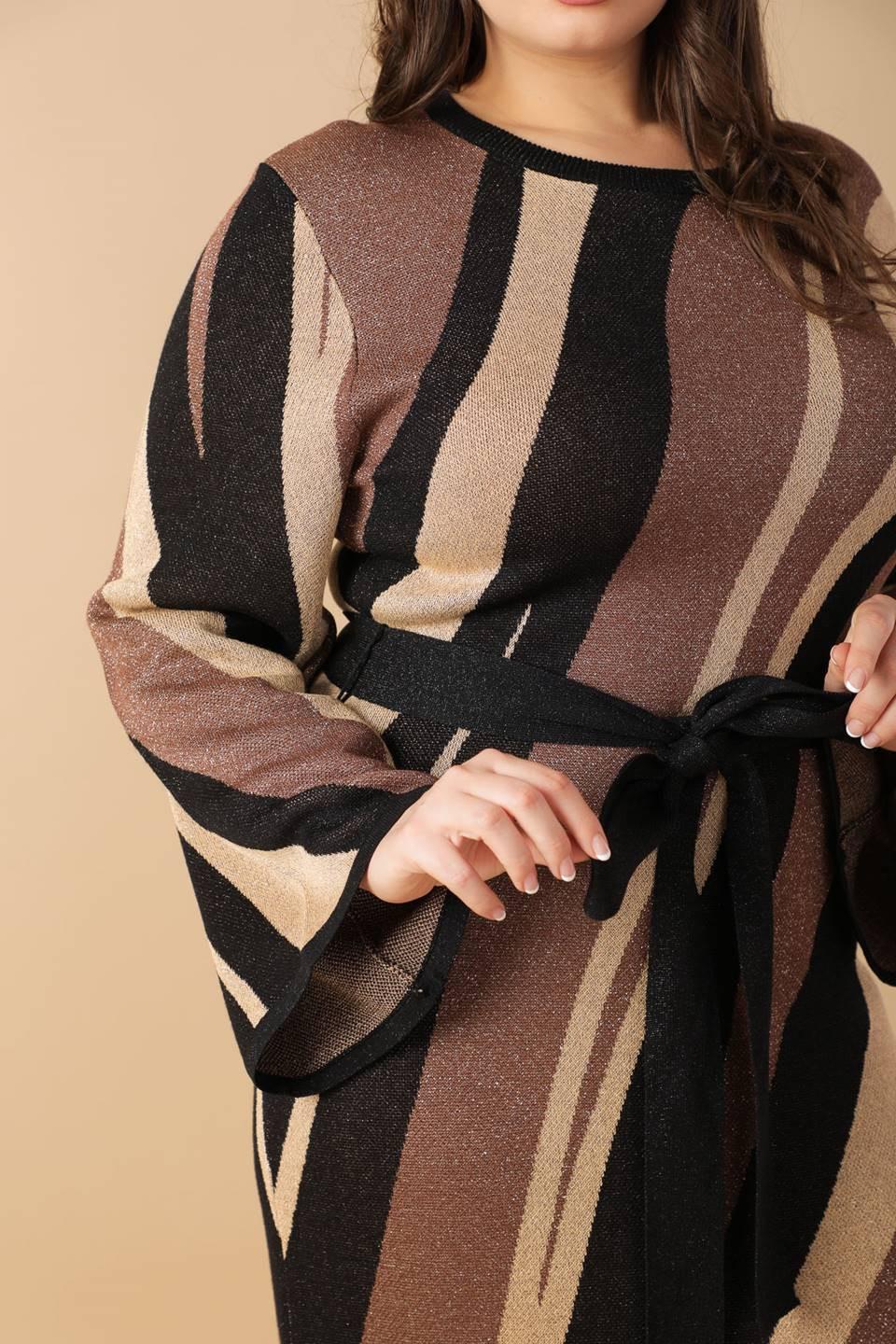 Put On a Smile Midi Sweater Dress