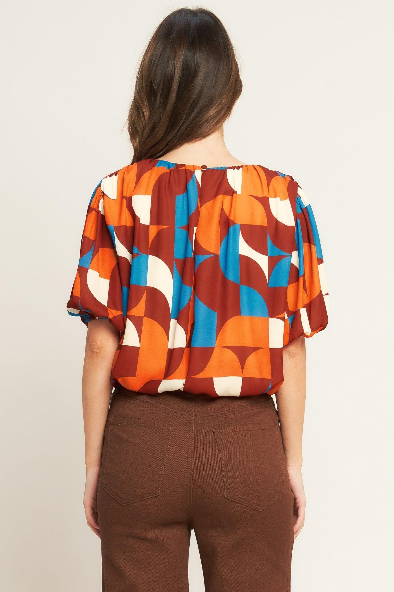 Gone in a Blink Woven Top | Flying Tomato – Burgundy, Tops, $ 48.00, A Moment Of Now™