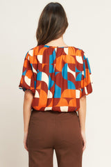 Gone in a Blink Woven Top | Flying Tomato – Burgundy, Tops, $ 48.00, A Moment Of Now™