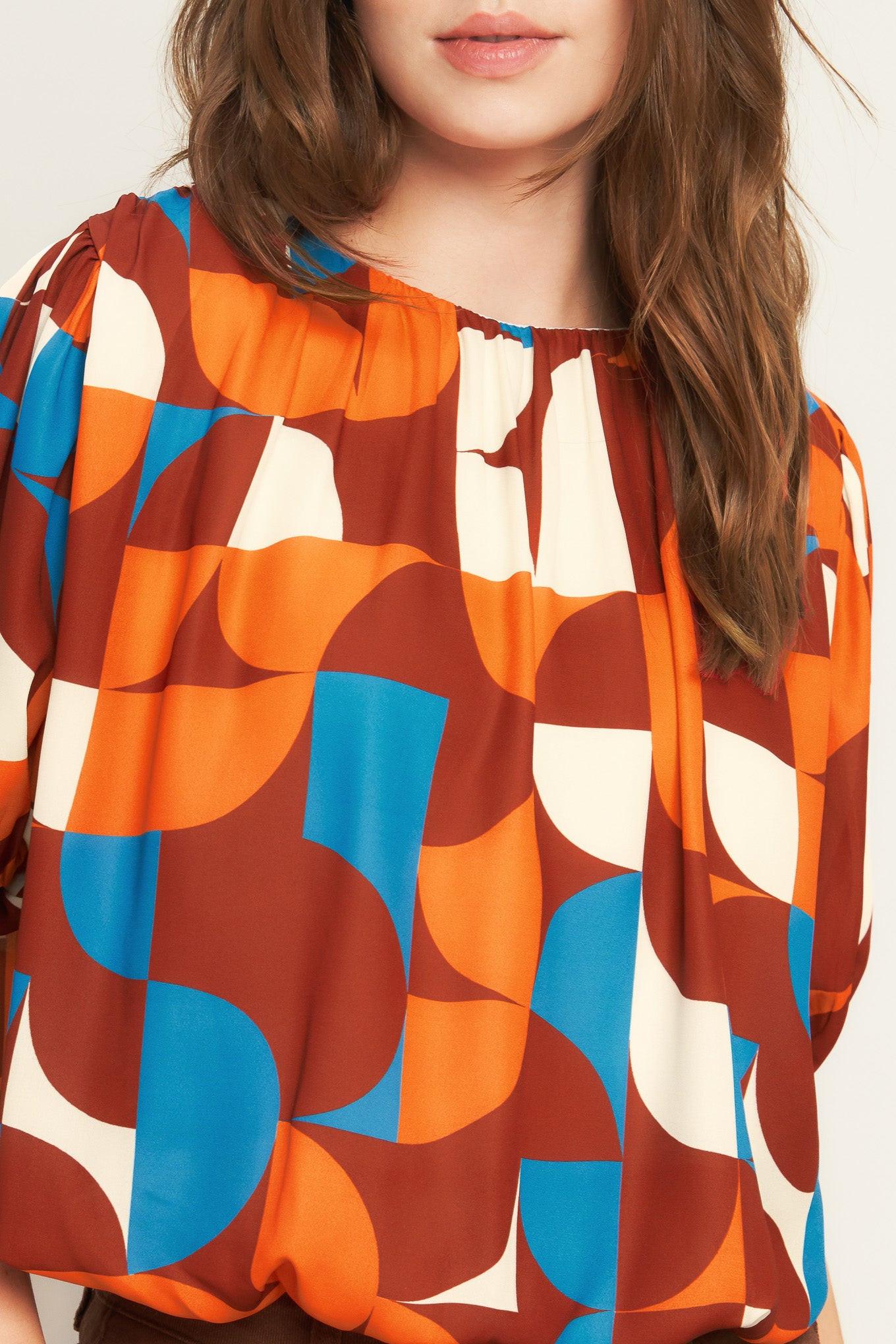 Gone in a Blink Woven Top | Flying Tomato – Burgundy, Tops, $ 48.00, A Moment Of Now™