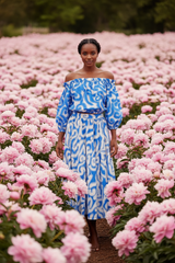 Sunset Sashay Blue Top And Skirt Set | Boutique In USA, TOPS, $ 76.00, A Moment Of Now™