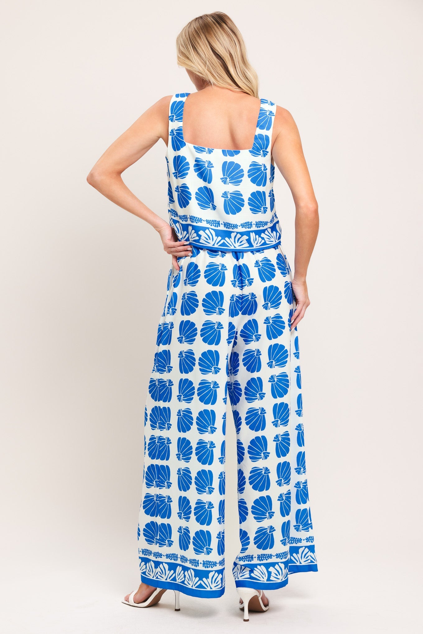 Island Shell Woven Top And Pant Set, Tops, $ 84.00, A Moment Of Now™