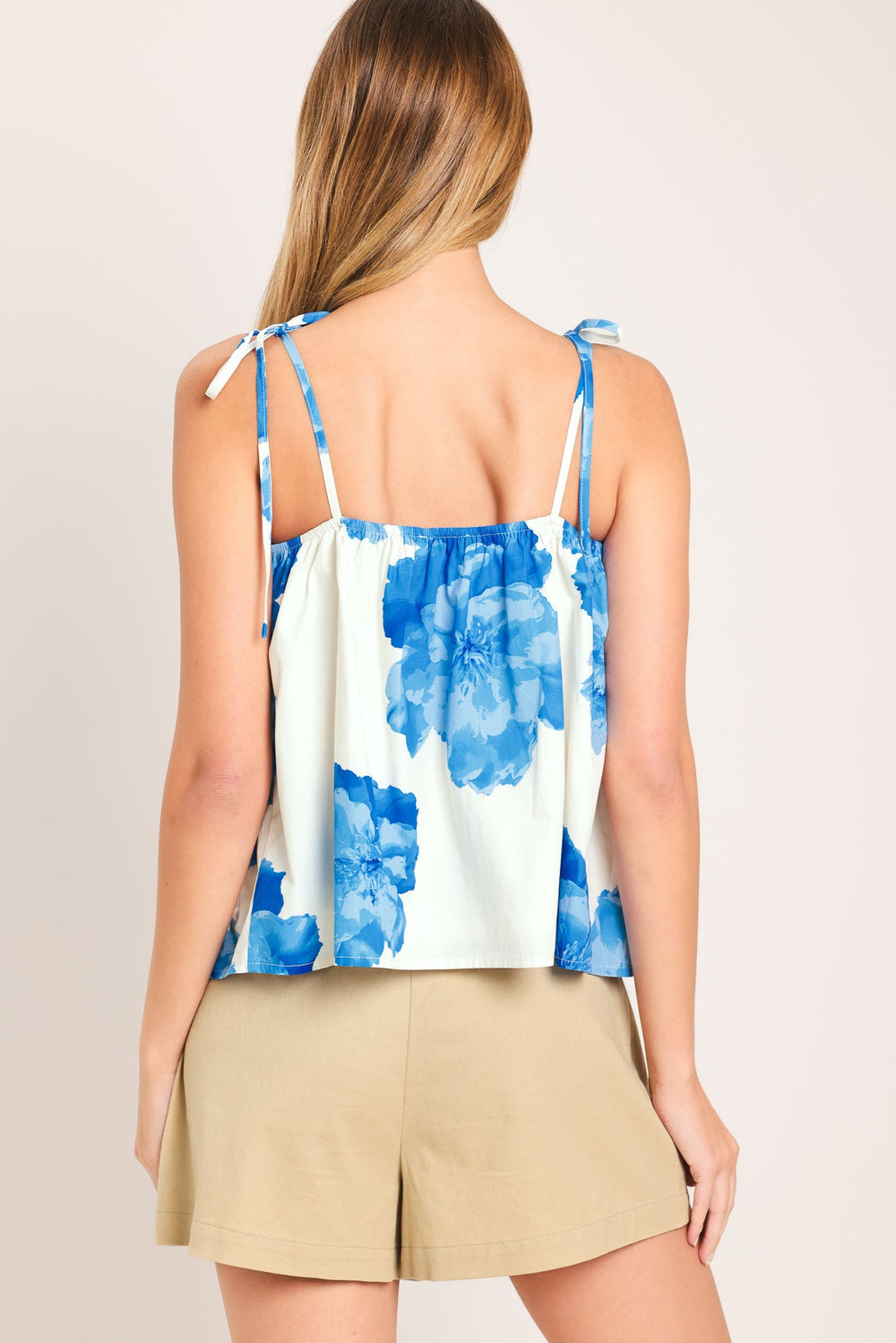 Tropic Blue Woven Top, TOPS, $ 56.00, A Moment Of Now™