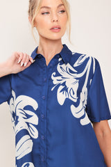 Coastal Bloom Woven Top, TOPS, $ 54.00, A Moment Of Now™