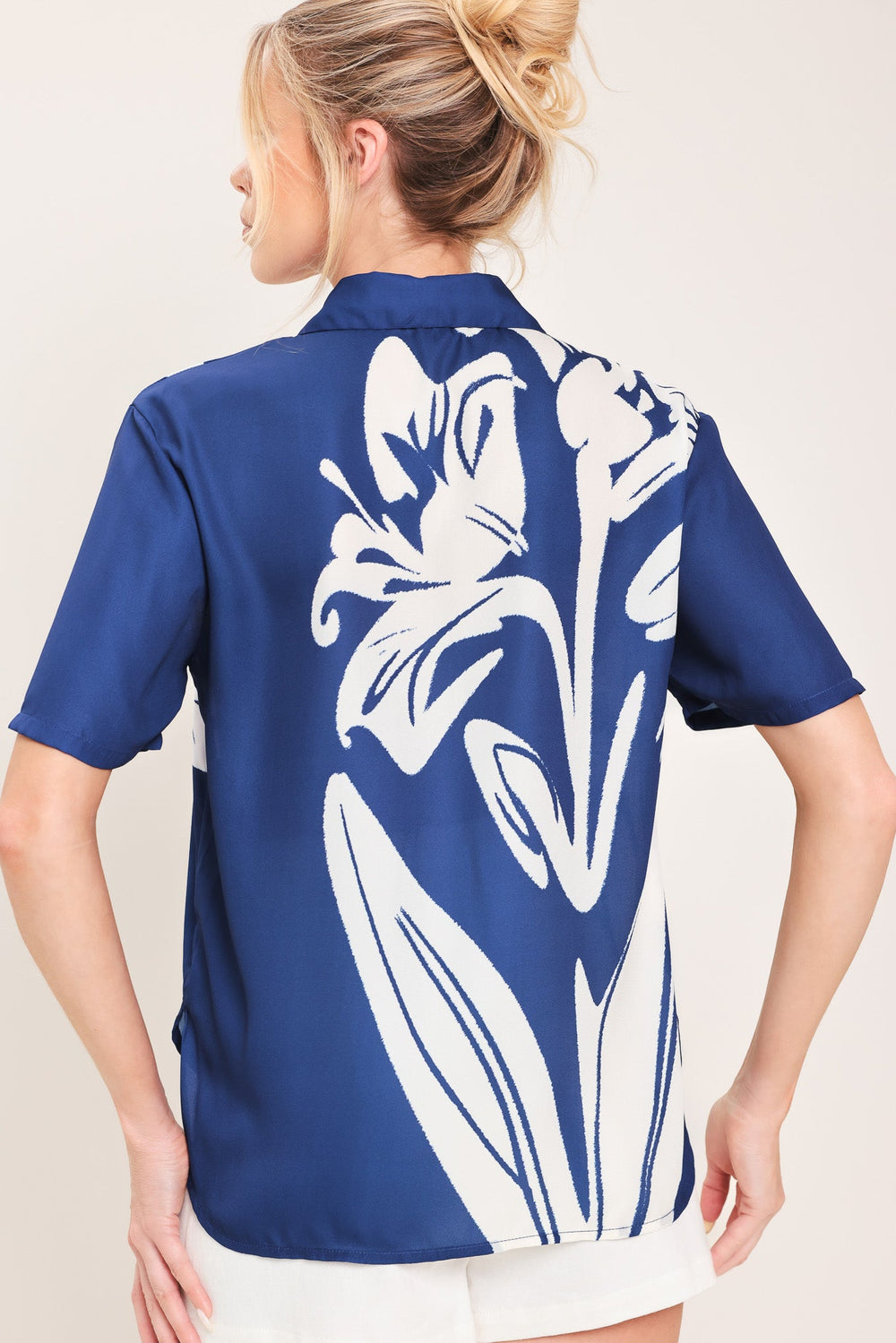 Coastal Bloom Woven Top, TOPS, $ 54.00, A Moment Of Now™