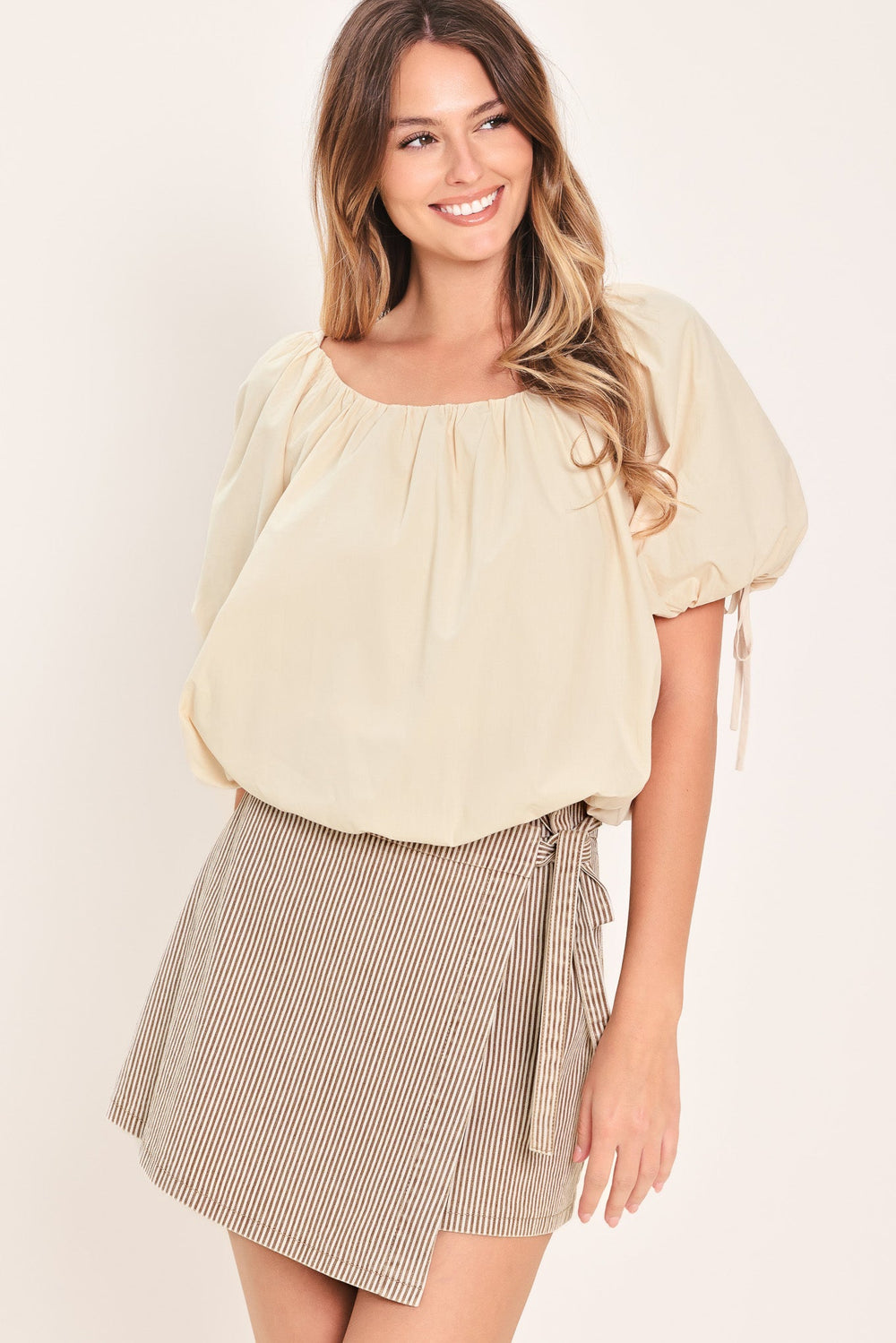 NATURAL CHARM WOVEN TOP | Boutique In USA, TOPS, $ 56.00, A Moment Of Now™