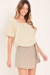 NATURAL CHARM WOVEN TOP | Boutique In USA, TOPS, $ 56.00, A Moment Of Now™