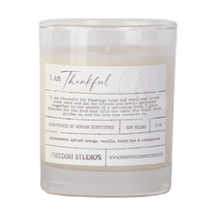 I AM Thankful 7.5 oz Candle