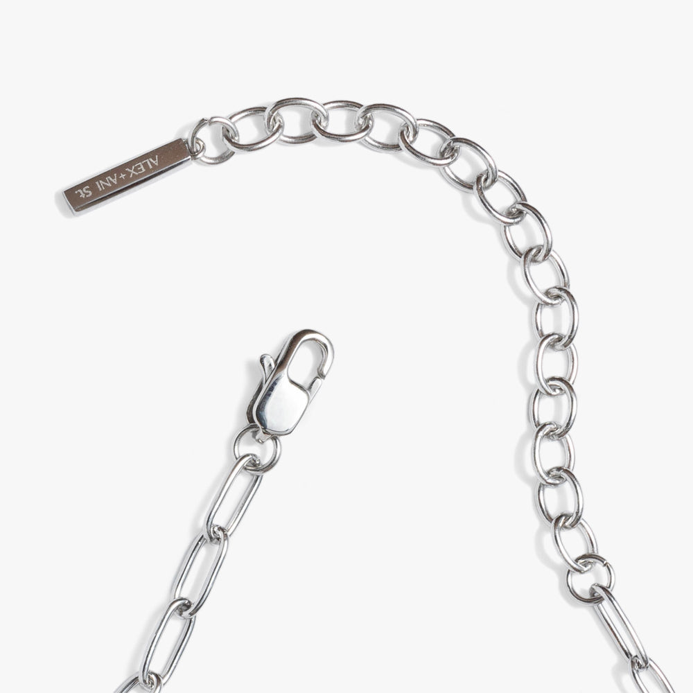 Paperclip Charm & Layering Necklace, Necklaces, $ 38.00, A Moment Of Now™