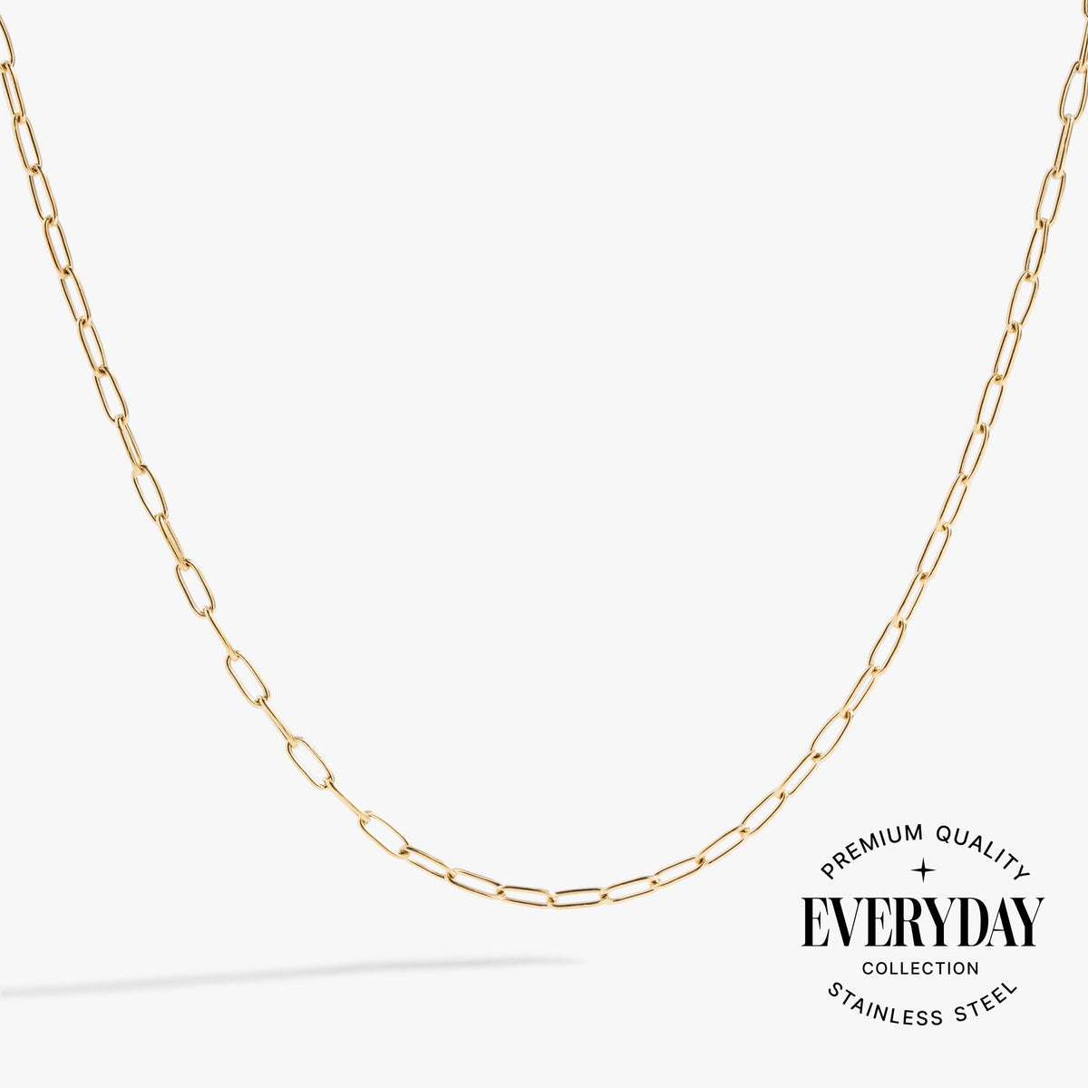 Paperclip Charm & Layering Necklace, Necklaces, $ 38.00, A Moment Of Now™