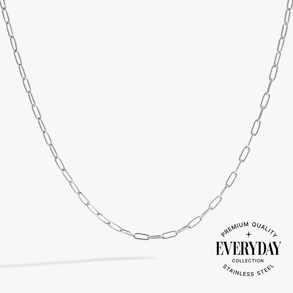 Paperclip Charm & Layering Necklace, Necklaces, $ 38.00, A Moment Of Now™